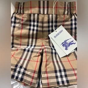Toddler boys Burberry shorts “BRAND NEW”
